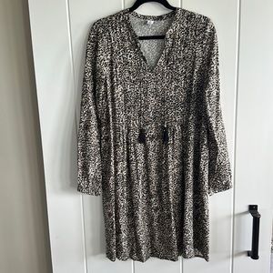 Leopard print dress